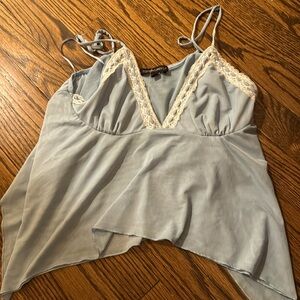 Cotton Candy LA camisole top with lace detail